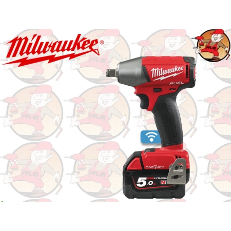 M18 ONEIWF12-502x ONE-KEY™ FUEL™ klucz udarowy ½˝ z pierścieniem zabezpieczającym MILWAUKEE M 18 ONEIWF12-502x , nr. 4933451374